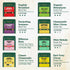 Vahdam Tea Assorted Tea Bags Sampler | 15 Variants
